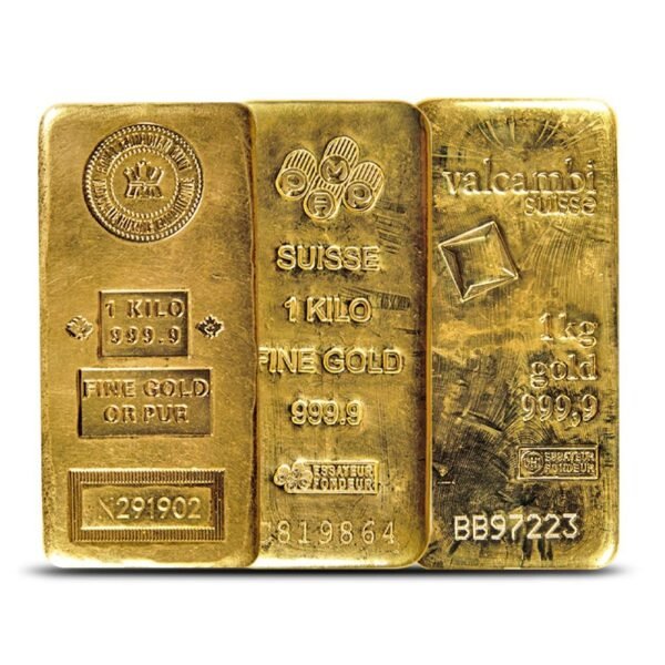 1 Kilo Gold Bar For Sale