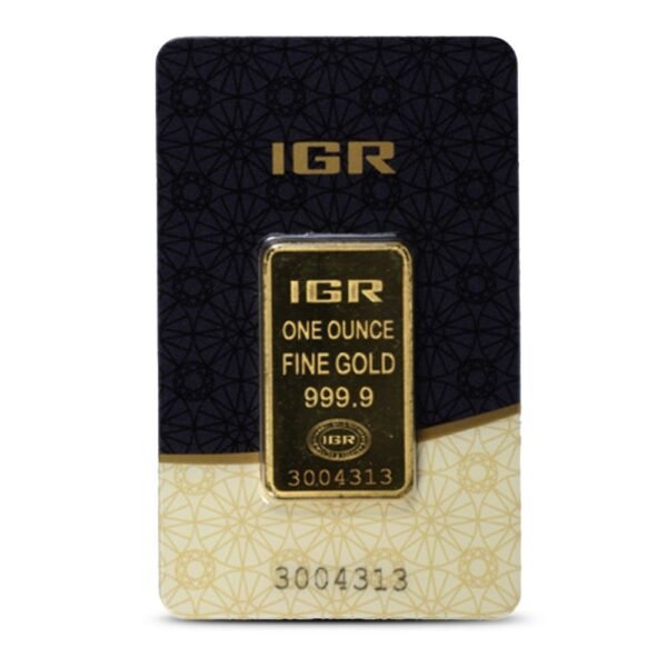 1 oz Istanbul Gold Refinery Gold Bar