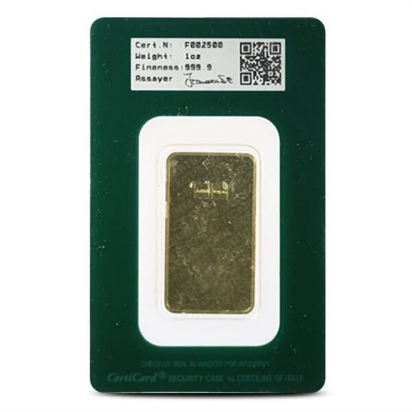 1 oz Italpreziosi Gold Bar For Sale (New w/ Assay) - Image 3