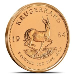 1984 1 oz South African Gold Krugerrand Coin