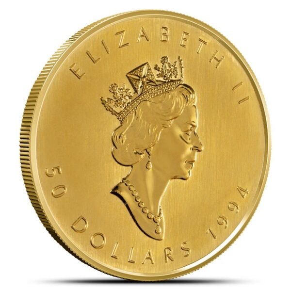 1994 1 oz Canadian Gold Maple Leaf Coin - Image 2