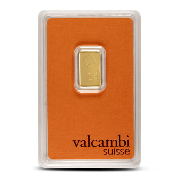 Buy 2.5 Gram Valcambi Gold Bar