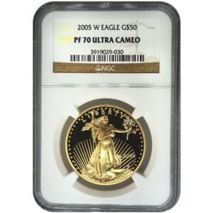 2005-W 1 oz Proof American Gold Eagle Coin NGC PF70 UCAM