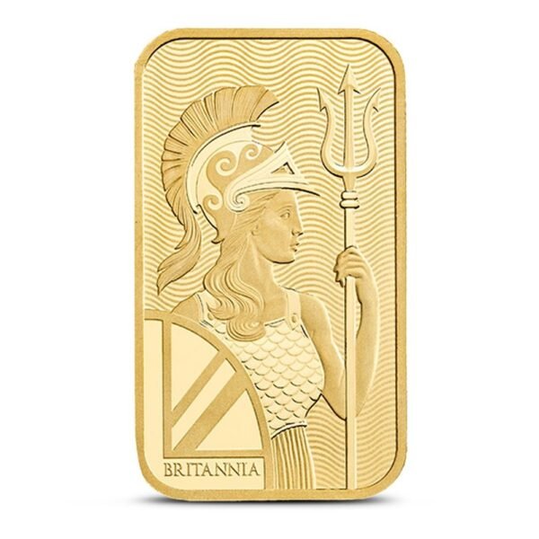 50 Gram British Gold Britannia Bar (New w/ Assay) - Image 3