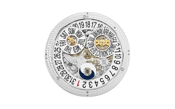 Buy Patek Philippe 5961P-001 Complications Chronograph Annual Calendar Platinum Diamond Set Blue Dial - Image 6