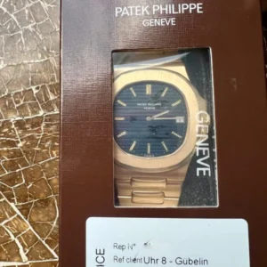 Buy Patek Philippe Nautilus 3700/1 Nautilus GBELIN Gelbgold Erstbesitz Full Set
