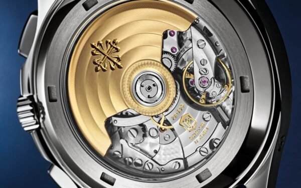 Buy Patek Philippe 5968G-001 Aquanaut Chronograph White Gold Blue Dial - Image 5