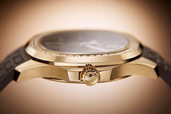 Buy Patek Philippe 5268/200R-010 Aquanaut Luce Rose Gold Taupe Grey-Brown Dial Diamond Bezel - Image 6