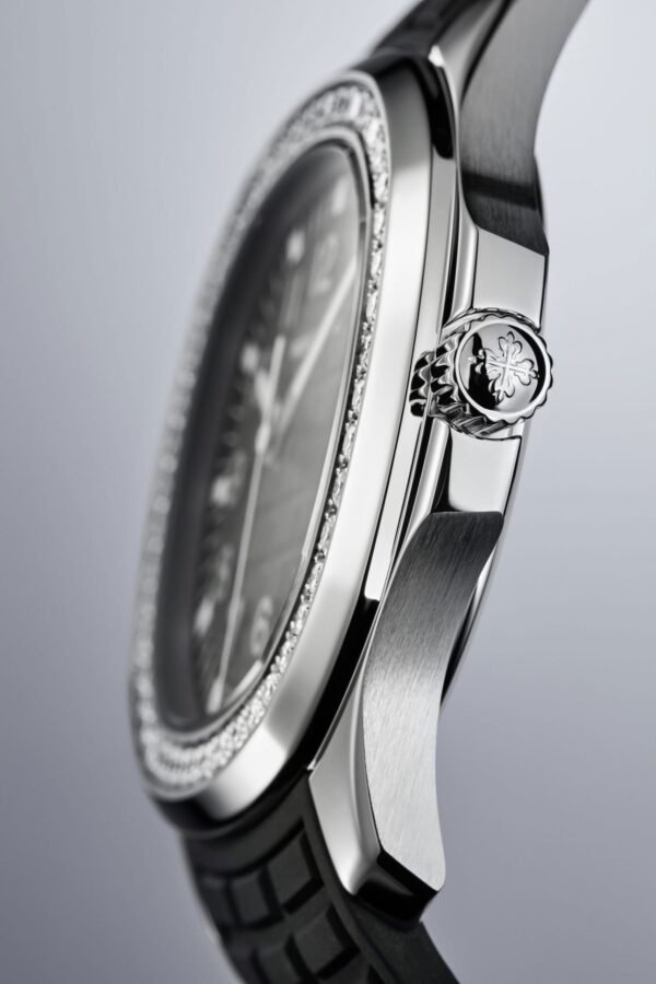 Buy Patek Philippe 5267/200A-001 Aquanaut Luce Stainless Steel Black Dial Diamond Bezel - Image 5