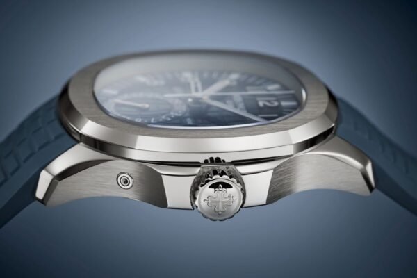 Patek Philippe 5164G-001 Aquanaut Travel Time White Gold Blue-Gray Dial - Image 8