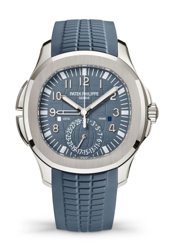 Patek Philippe 5164G-001 Aquanaut Travel Time White Gold Blue-Gray Dial - Image 12
