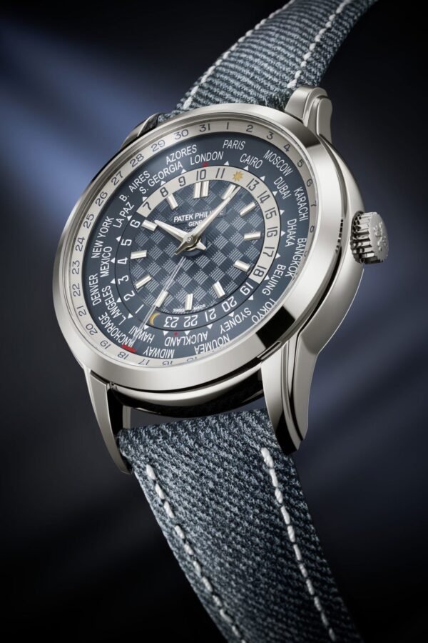 Buy Patek Philippe 5330G-001 Complications World Time Date White Gold Blue-Gray Dial - Image 2