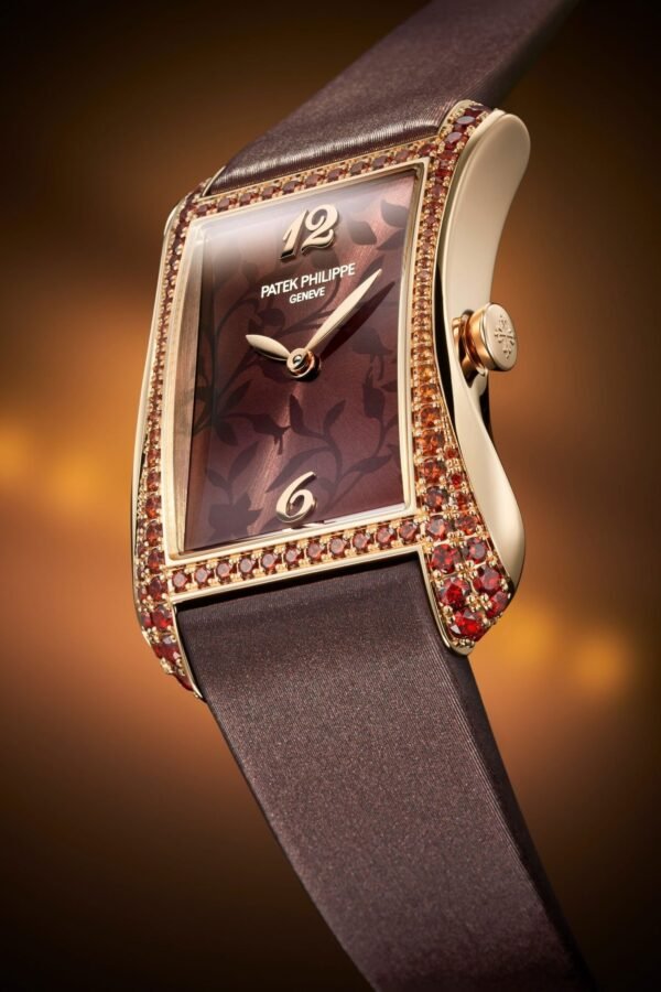 Buy Patek Philippe 4962/200R-001 Gondolo Serata Ladies White Gold Gem Set Bezel Brown Dial Quartz - Image 2
