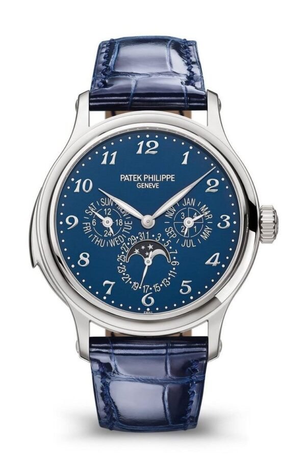 Buy Patek Philippe 5374G-001 Grand Complications Minute Repeater Perpetual Calendar White Gold Blue Enamel Dial - Image 6