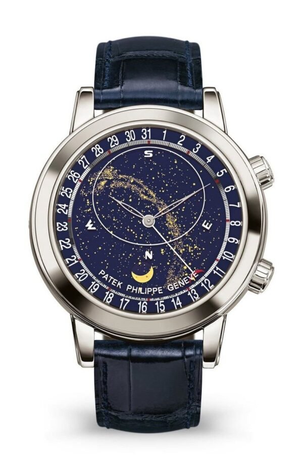 Buy Patek Philippe 6102P-001 Grand Complications Celestial Moon Age Platinum Blue Sky Chart Dial - Image 5