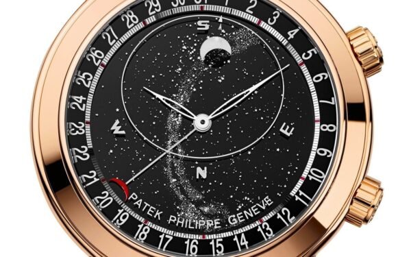 Buy Patek Philippe 6102R-001 Grand Complications Celestial Moon Age Rose Gold Black Sky Chart Dial - Image 6