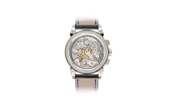 Buy Patek Philippe 5271/11P-010 Grand Complications Chronograph Perpetual Calendar Platinum Sapphire Set Blue Dial - BRAND NEW - Image 6