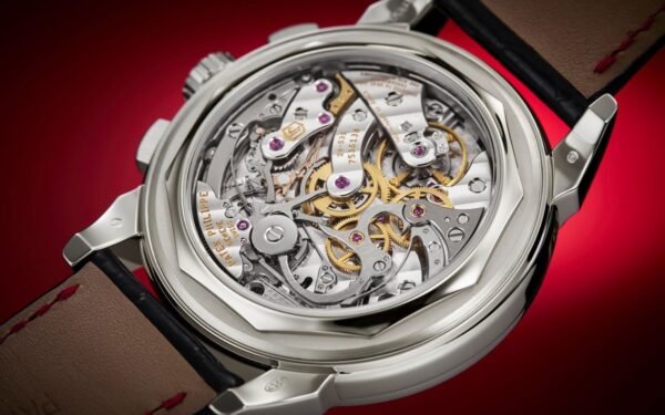 Buy Patek Philippe 5271/12P-010 Grand Complications Chronograph Perpetual Calendar Platinum Ruby Set Red Dial - BRAND NEW - Image 6