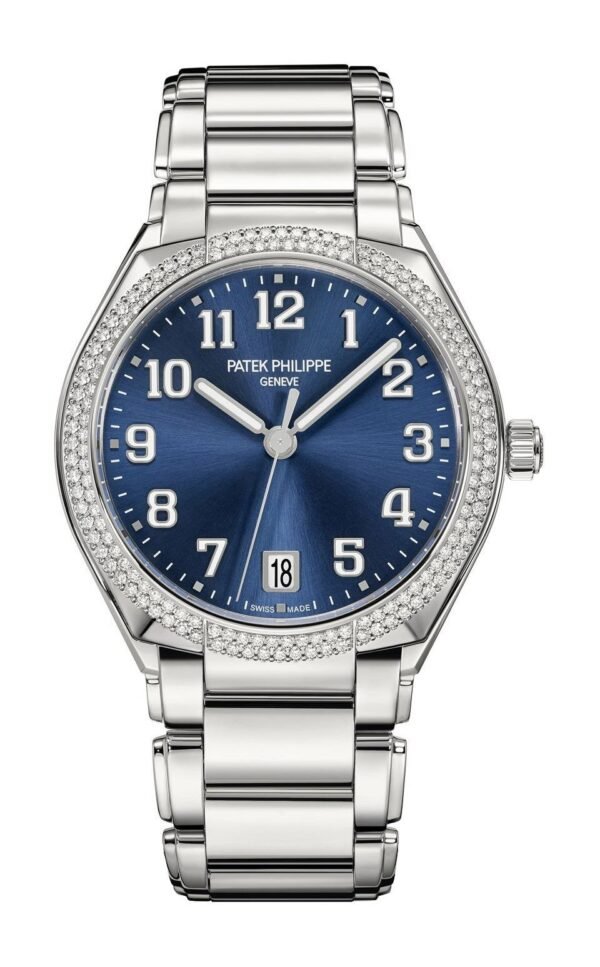 Buy Patek Philippe 7300/1200A-001 Twenty~4 Ladies Stainless Steel Blue Sunburst Dial