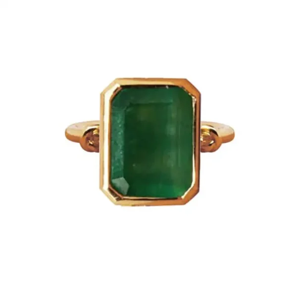 3ct Knot Emerald Ring in 18ct Yellow Gold - Image 2