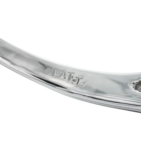 6.25 Carat Aqua Diamond Platinum Cocktail Ring - Image 6