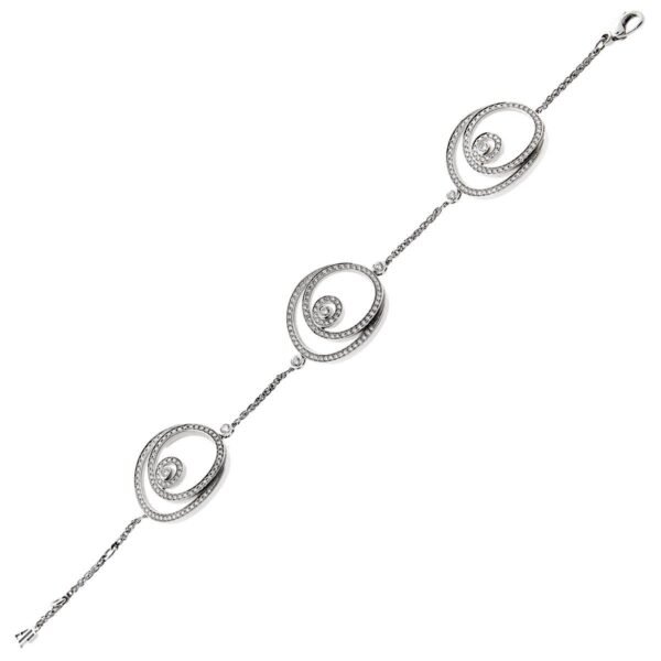 Audemars Piguet Millenary Diamond 18k White Gold Bracelet - Image 2