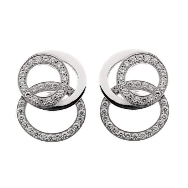 Audemars Piguet Millenary Diamond White Gold Earrings
