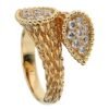 Boucheron Toi et Moi Serpent Bohème Diamond Yellow Gold Ring - Image 2