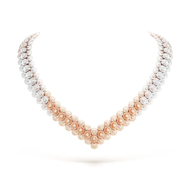 Bouton dor necklaces For Sale - Image 2