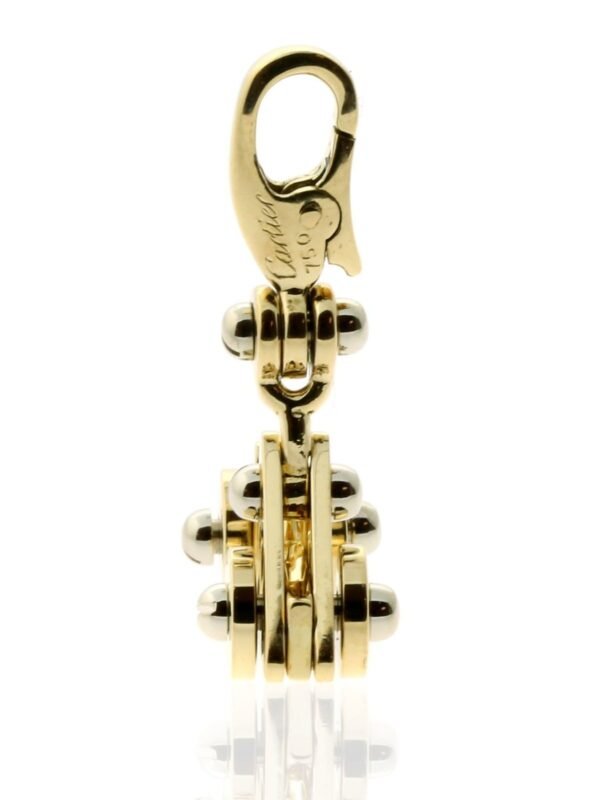 Buy Cartier Car Charm 18k White & Yellow Gold - Image 3