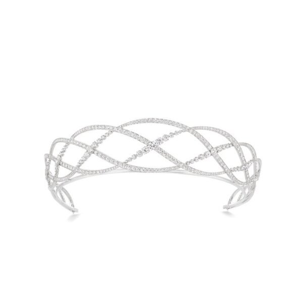 Buy Chaumet Aphrodite tiara - White gold, diamonds