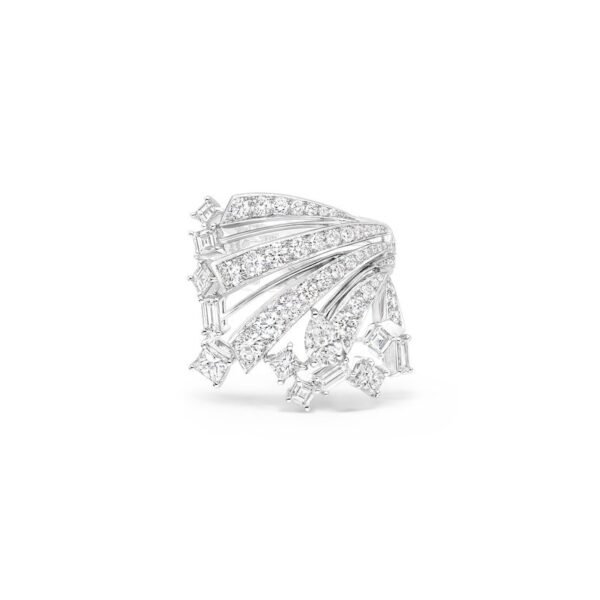 Buy Chaumet Déferlante Ring - White gold, diamonds - Image 2