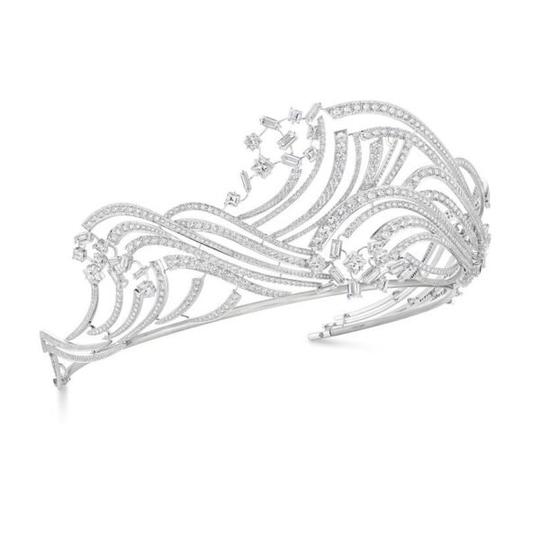 Buy Chaumet Déferlante Tiara - White gold, diamonds - Image 2