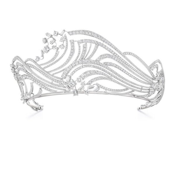 Buy Chaumet Déferlante Tiara - White gold, diamonds