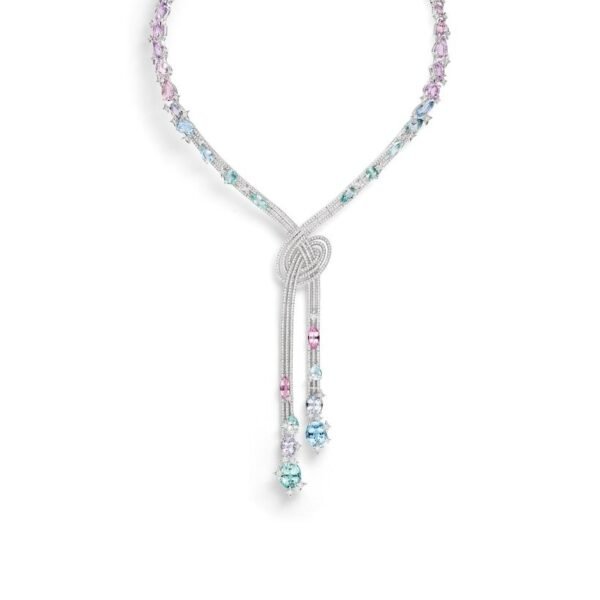 Buy Chaumet Passages Necklace - White gold, Paraiba tourmalines, diamonds