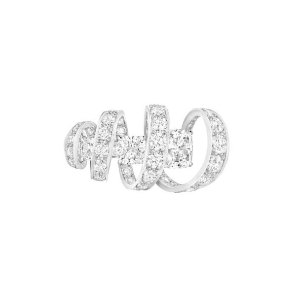 Buy Torsade de Chaumet ring - White gold, diamonds