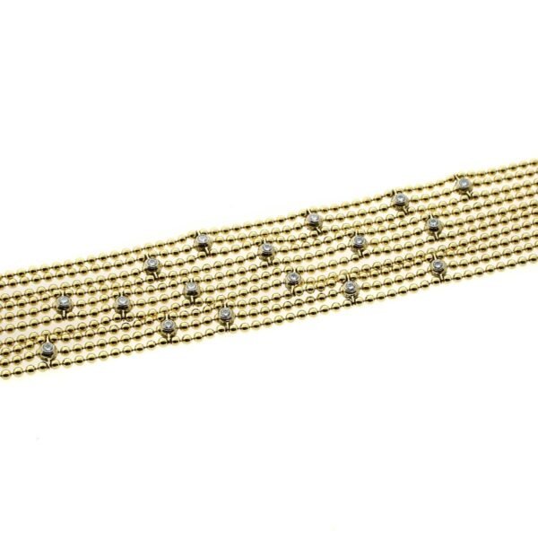 Cartier Draperie de Decollete Diamond Bracelet in 18k Yellow Gold