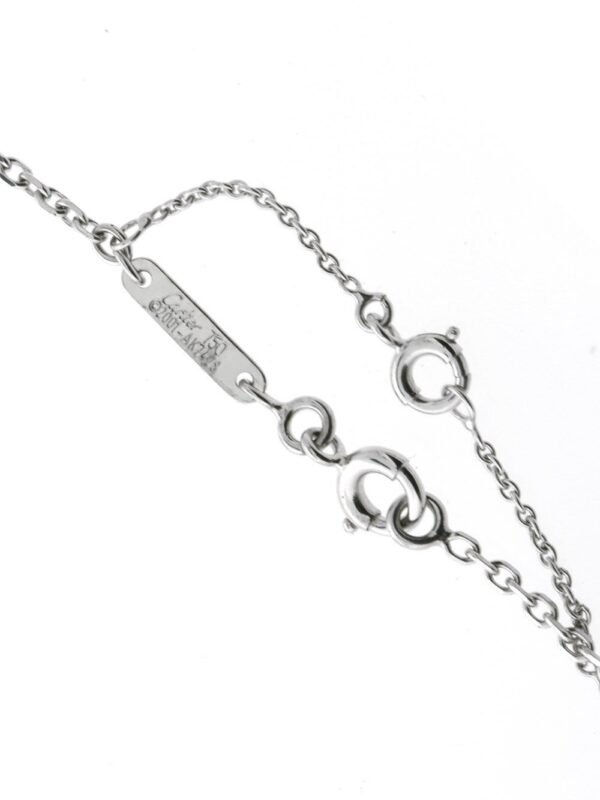 Cartier C Heart of Cartier Diamond Necklace in White Gold - Image 3