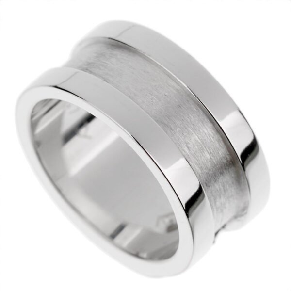 Cartier C de Cartier Vintage White Gold Diamond Solitaire Ring - Image 2