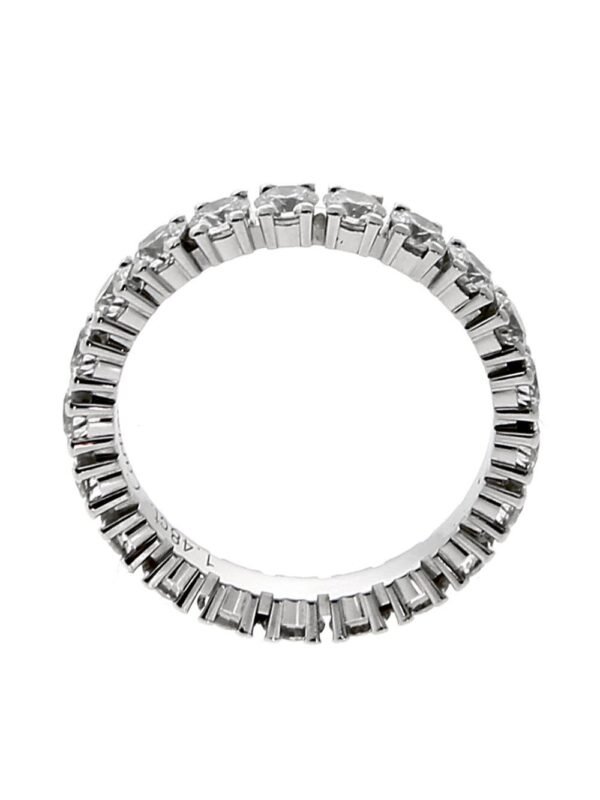 Cartier Diamond Eternity Platinum Ring - Image 2