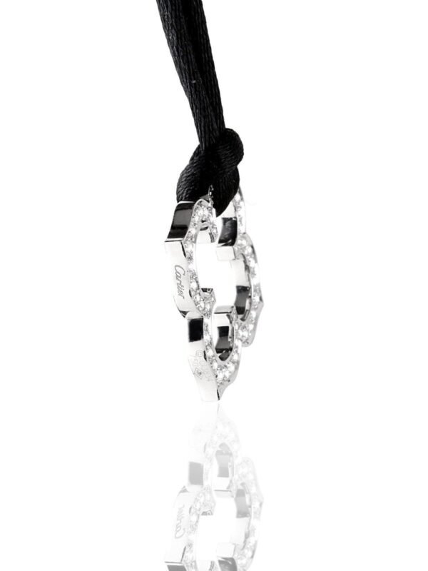 Cartier Diamond Necklace 18k White Gold - Image 3