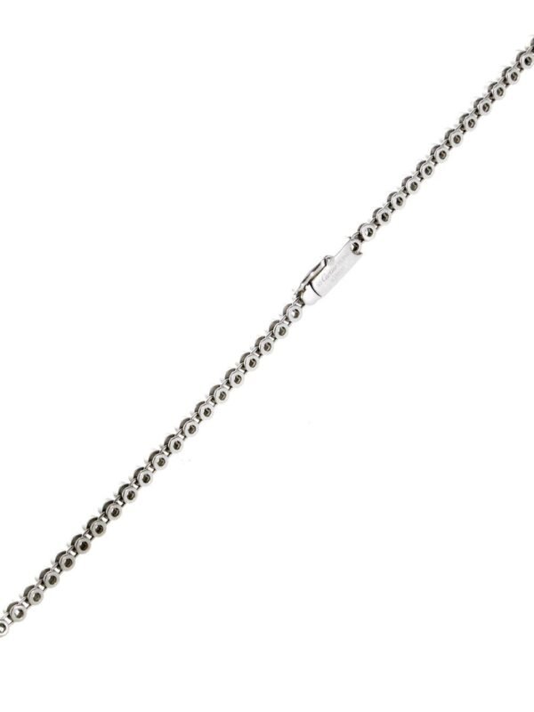 Cartier Diamond Surya Platinum Necklace - Image 4