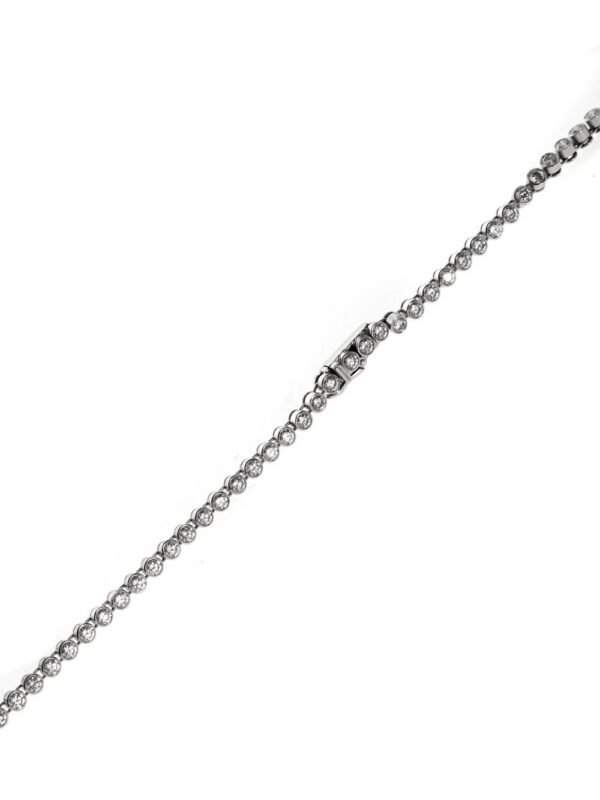 Cartier Diamond Surya Platinum Necklace - Image 3