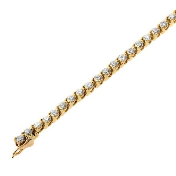 Buy Cartier Diamond Tennis Gold Bracelet - Image 3