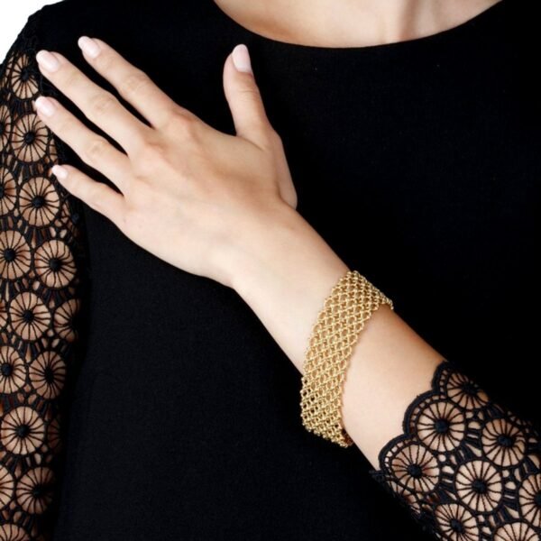 Cartier Geroges Lenfant Paris Vintage Woven Bracelet - Image 3