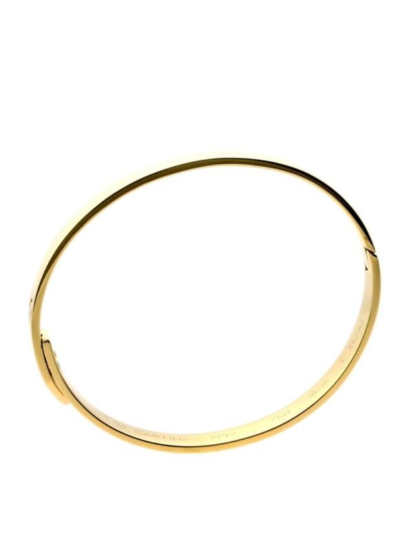 Cartier Gold Anniversary Diamond Bangle Bracelet - Image 2