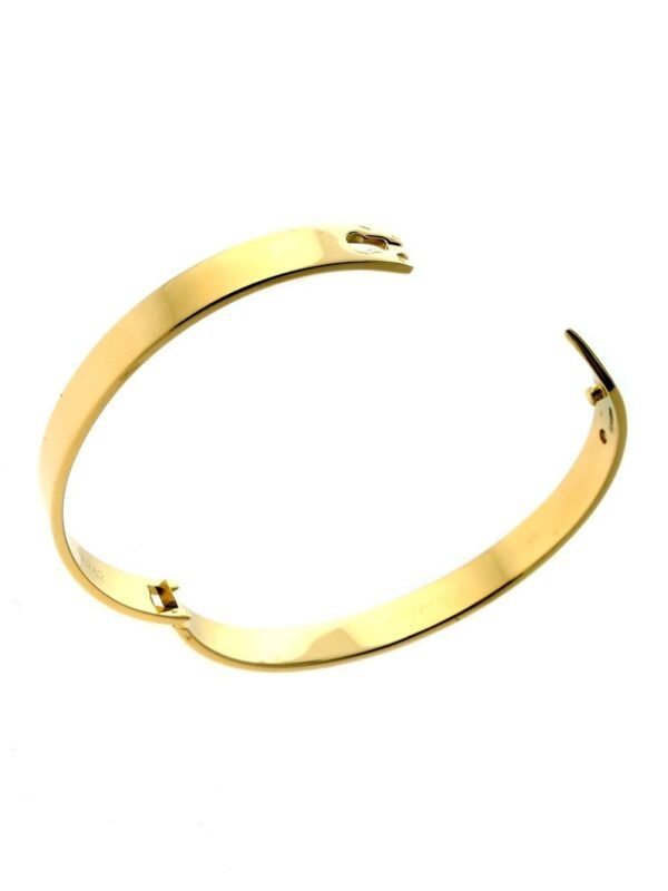 Cartier Gold Anniversary Diamond Bangle Bracelet - Image 4