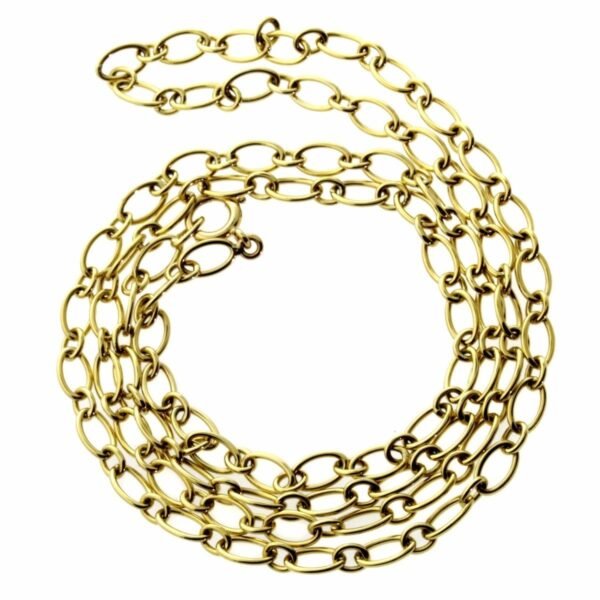 Cartier Gold Link Sautoir Necklace - Image 2