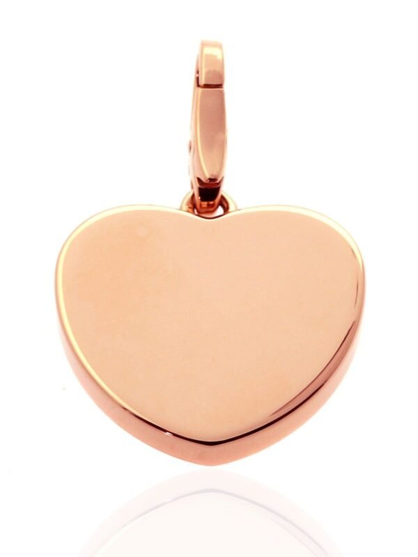Cartier Heart Labyrinth Charm Pendant Rose Gold - Image 3