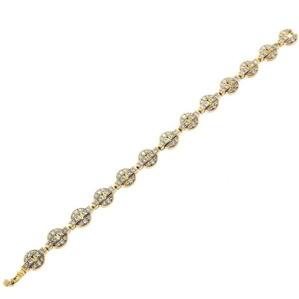 Cartier Himalia Diamond Gold Bracelet - Image 2
